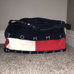 Vintage Tommy Hilfiger Duffel Bag